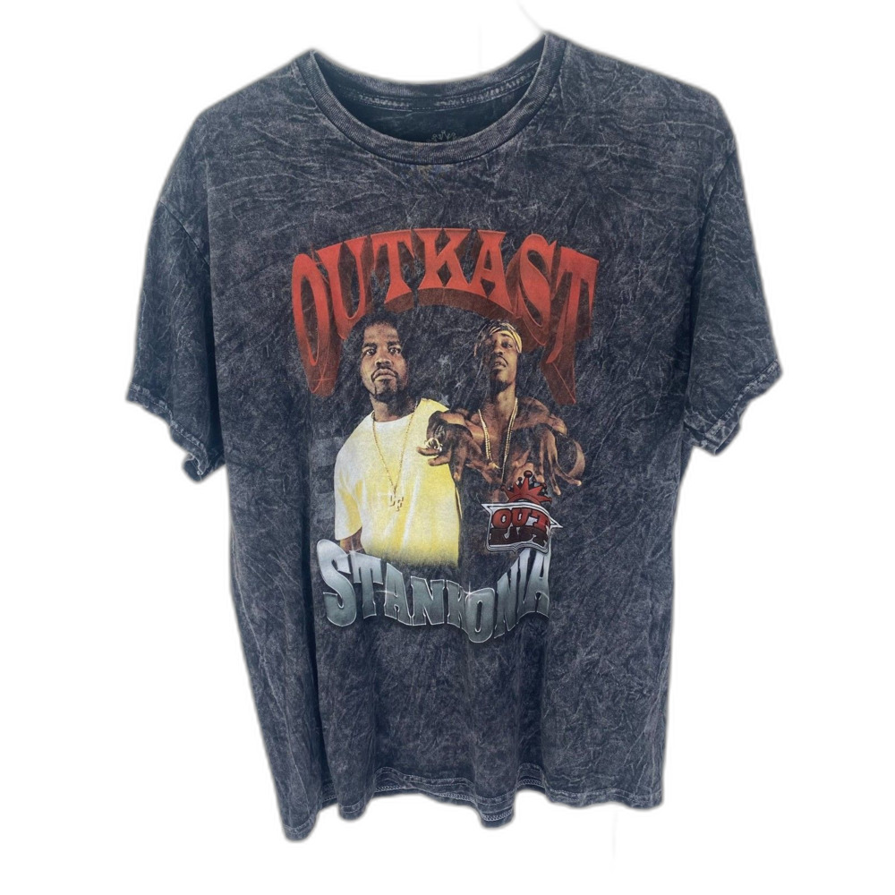 Outkast Stankonia Stone Washe Graphic Tee Men's Size Large Graphic T-shirt